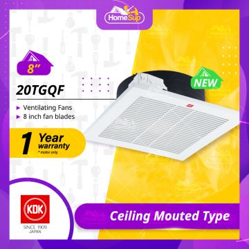 KDK Ceiling Mounted Ventilating Fan 20TGQF (6")