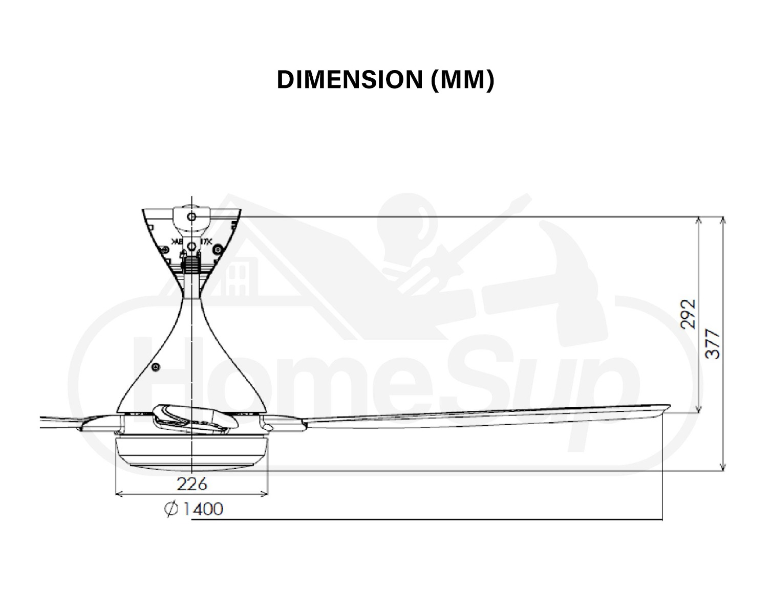 K14QF dimension