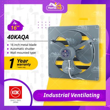 KDK Wall Mounted Industrial Ventilating Fan 40KAQA 4 Blades (16″)