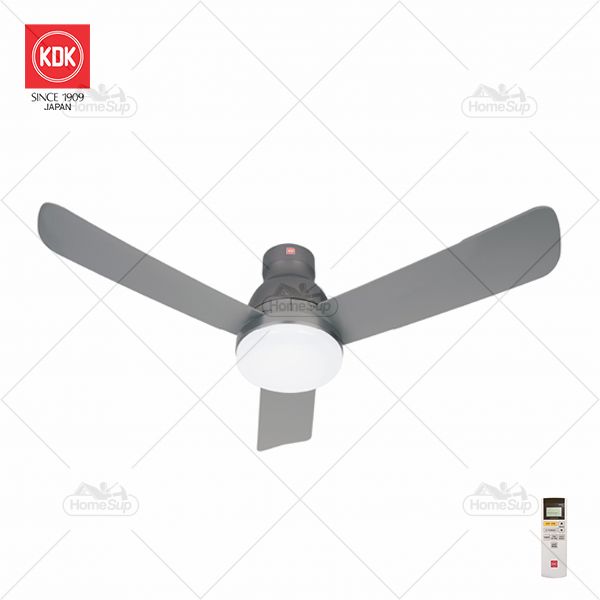 KDK Ceiling Fan K12UX Nikko Series 3 Blades Remote Control Type (48